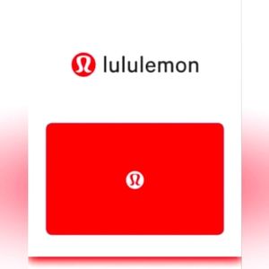Discounted lululemon gift card!